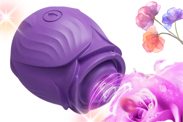 "Demure Delight: Suction & Tongue Rose Bundle"