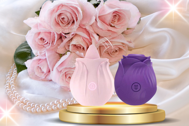 "Demure Delight: Suction & Tongue Rose Bundle"